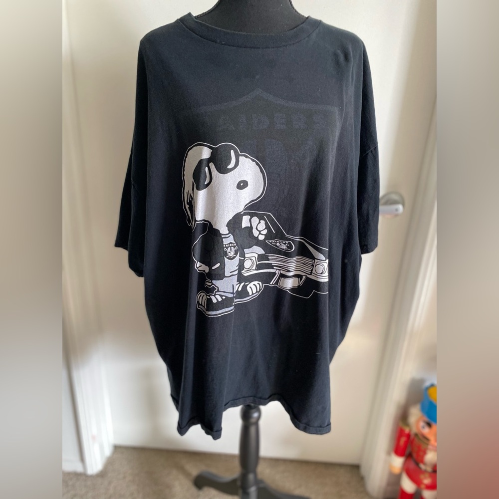 RAIDERS SNOOPY T-SHIRT 3X